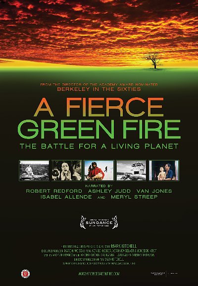 a fierce green fire poster image